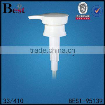 33/410 plastic cosmetic liquid dispenser pump for plastic bottle free samples china factory