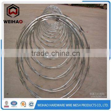 razor barbed wire core wire is steel wire