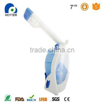 Good Quality Amazon Sells Silicone Easy Breath Diving Mask Full Face Full View photo-5