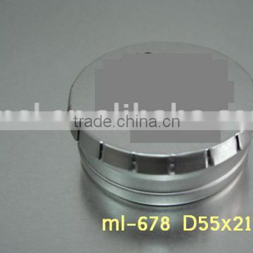 Round Click-clack tin box