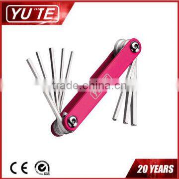 2017 have a good market Yute 8PCS curve hex wrench set with competitive price