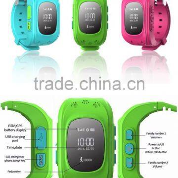 SIM card TF card support waterproof cute watch GPS watch for kids