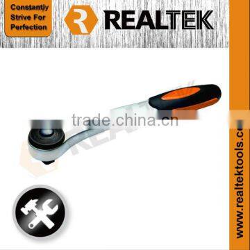 72T Reversible Ratchet Handle With Bi-color Plastic Handle