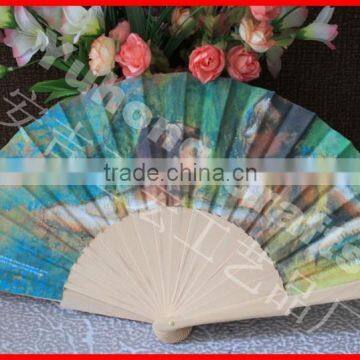 Anji Hand Fan Factory Spanish Wood Fan Wholesale photo-2