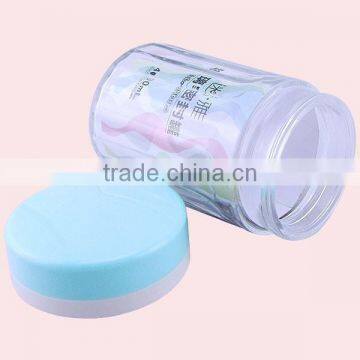 400ml Round Shape Airtight Container Seal Canister Glass photo-2