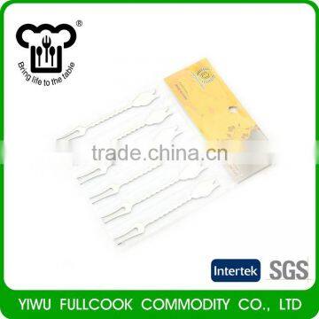 Factory Sale Simple Design Fancy Silver Colored Dessert Spork photo-2