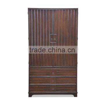 Cabinet Dressing Luxury Walnut Doff Mahogany Wood Furniture photo-2