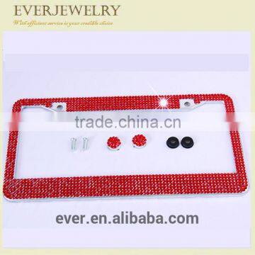 2017 Charming and Shining Crystal Car Licence Decorations photo-5