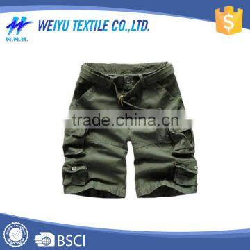 Latest design Elastic waist mens Half cargo pants in bulk