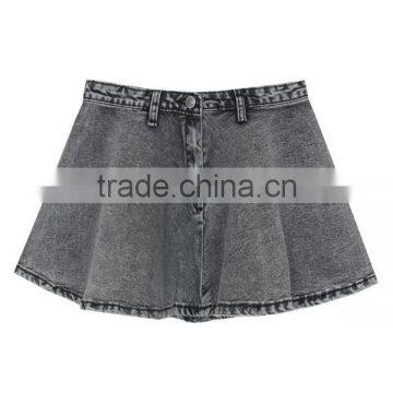 Garment Factory New Arrival Short Sexy Jeans Skirt photo-2