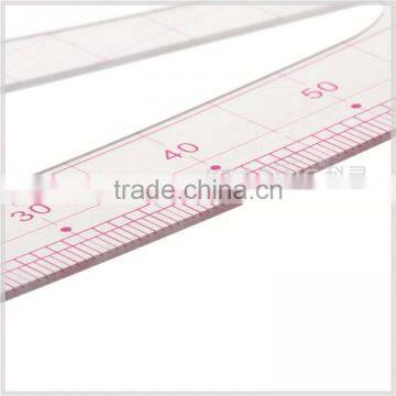 Kearing Brand, Sanwich Line Scale Ruler, 1/5 Red Ink Transparent Ruler #8515 photo-5