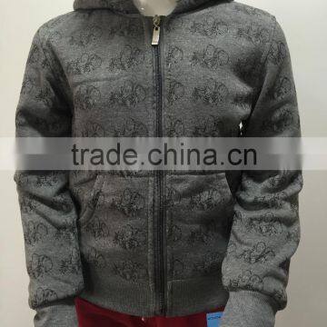 Children clothes boy coat hoody jacket with pattern