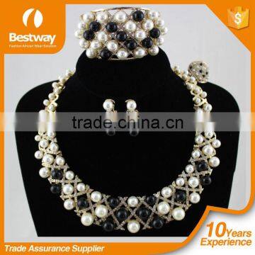 Bestwaytex EF0066-3 Coral Beads African Beads Jewelry Set For Wedding photo-5