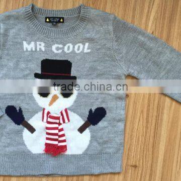 Children holiday sweaters christmas sweater wholesaler sweater(BKNK0624)