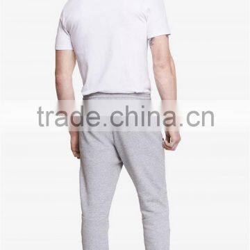 Men Gray Double Knit Jogger Pants Cheap Wholesale Jogger Pants photo-3