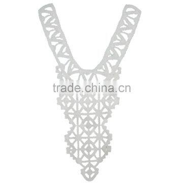 Neck Crochet Cotton Collar Design for Garment