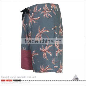 Mens Beachwear High Quality Waterproof Sublimation Print Beach Shorts photo-3