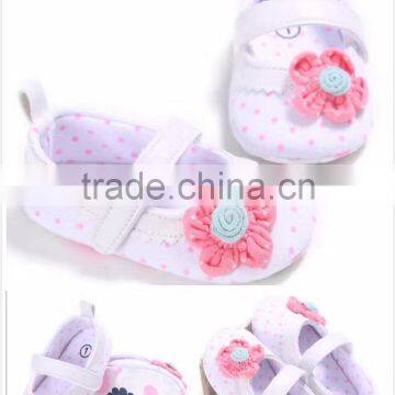 Wholesale Clothing Children Wear Candy Colors Flower Cotton Bots Baby Shoes photo-4