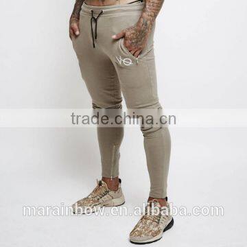 Essential Fitness Blood Red Tapered Gym Sweatpants Men Joggers Cotton Fleece Jogger Pants OEM Wholesale