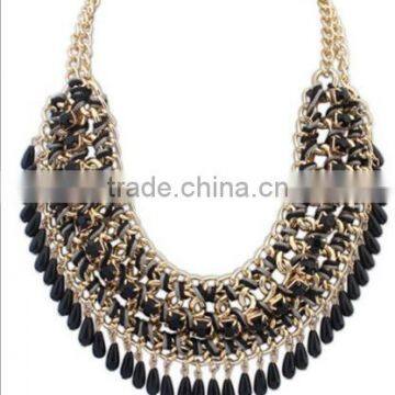 Zm33249a Latest Vintage Bohemian Jewelry Accessory Wholesale China Gold Plated Choker Necklace