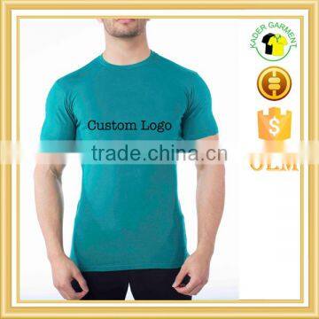 Custom Slim Fit Gym t Shirt, Cotton Spandex Fitness t Shirt Man photo-2