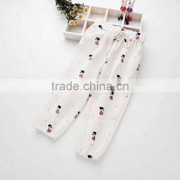 Girls Casual Wear Pants Carton Print Lovely Pants Comfortable Loose Pants for Girls photo-2