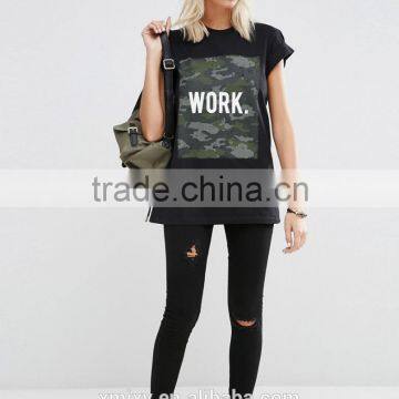 Chinese Manufacturers Custom Shirt for Woman High Quality Women T-shirt Casual Style photo-4