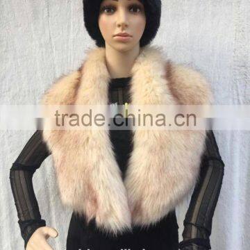 New Selling Faux Fur Collars Scarf Collar White&Black Winter Pure Color Autumn And Winter photo-4