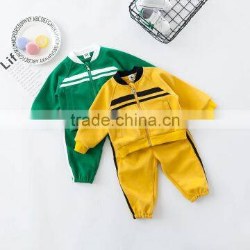 S17678A High Quality Manufacture 2017 Autumn Boys' Clothing Sport Sets photo-3