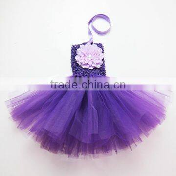 S32469W Handcrafted TUTU Perti Skirt 0-2 Years Baby European Style Trapless Tutu Dress photo-2