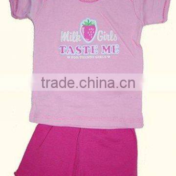 fashion girl tops and girls suit girls set fashion