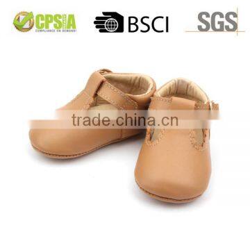 Wholesales Baby Dress Shoes Top Selling Leather T-bar Kids Shoes photo-3
