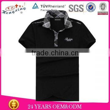 Cheap plain for men custom polo shirt design