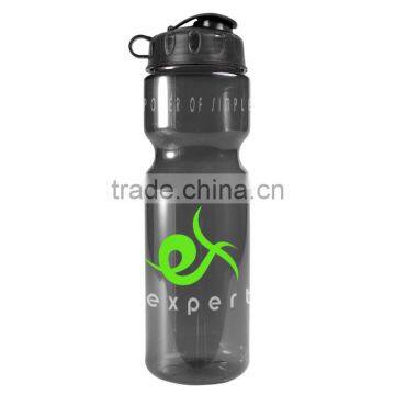 USA Made 28 oz Transparent Sports Bottle With Flip Lid - BPA/BPS-free, FDA Compliant and Comes With Your Logo photo-6