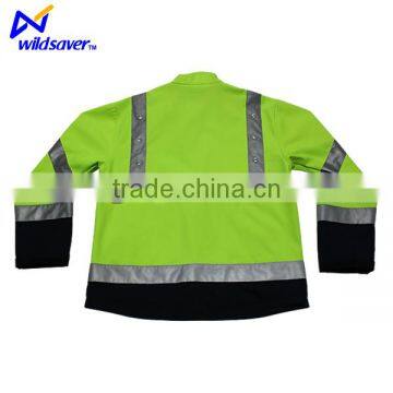 Traffic Safety Wear Long Sleeve Jacket for Road Working photo-3
