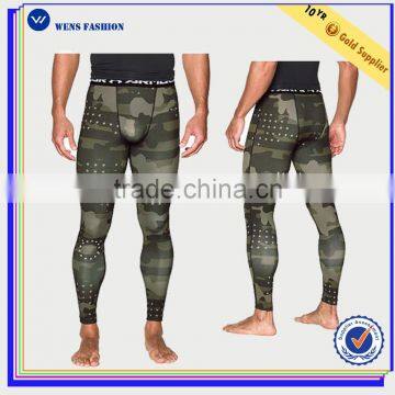 New Style Wholesale Dry Fit Polyester Jersey Camo Print Men Gym Pants