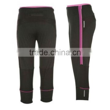 Ladies three quarter running tights