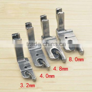 industrial lockstitch sewing machine presser foot, for hemmer foot