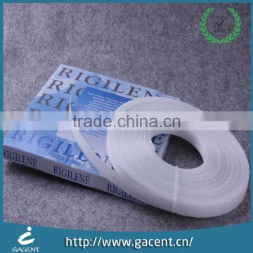 High density white polyester boning for bag sewing