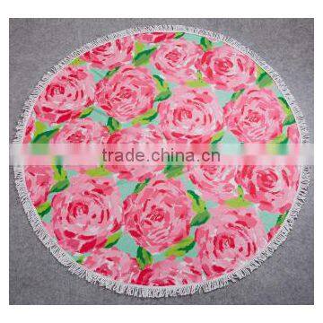 China Wholesale Mandala Round Beach Towel photo-4