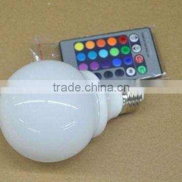 AC85-265V E27 5W RGB led spot light