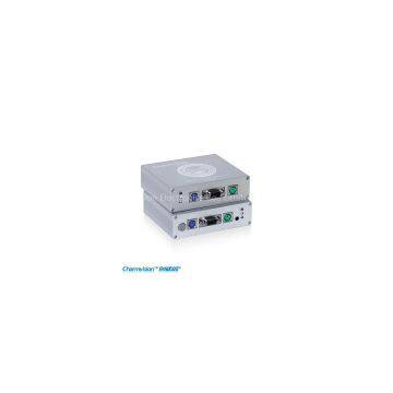 Charmvision EKP600HR, 600m KVM extender, via UTP Cat 5E cable to Extend VGA & K & Mouse for For connect to Computer & Hard-Disk-Recorders