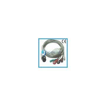 Welch Allyn One-Piece Series Patient ECG Cable with leadwires