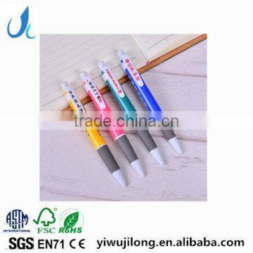 hot sale promotional gifts custom logo plastic cheap press ball pen