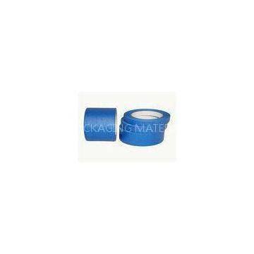 Colored Masking Tape Blue Crepe Paper Rubber Adhesive For Home Painting