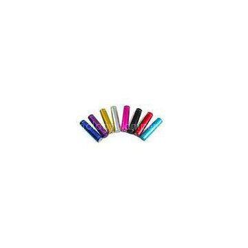 Colorful 18650 Li-ion USB Rechargeable Battery Pack / LED Power Bank 2600mAh