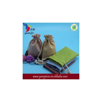 Christmas Red Jute hessian Favour Jewellery Party Gift Drawstring Bags