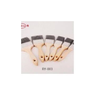 Bristle Wooden Handle Flat Paint Brush