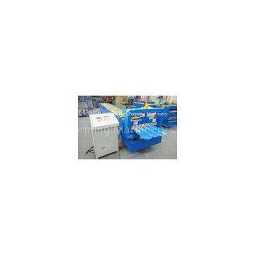 3kw Blue Corrugated Roofing Sheet Roll Forming Machine With Chrome Plated