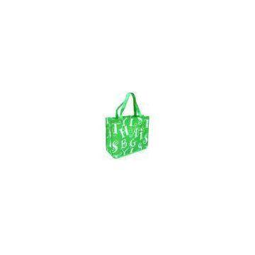 Custom Printed Lamination Non Woven Shopping Bags Eco Friendly